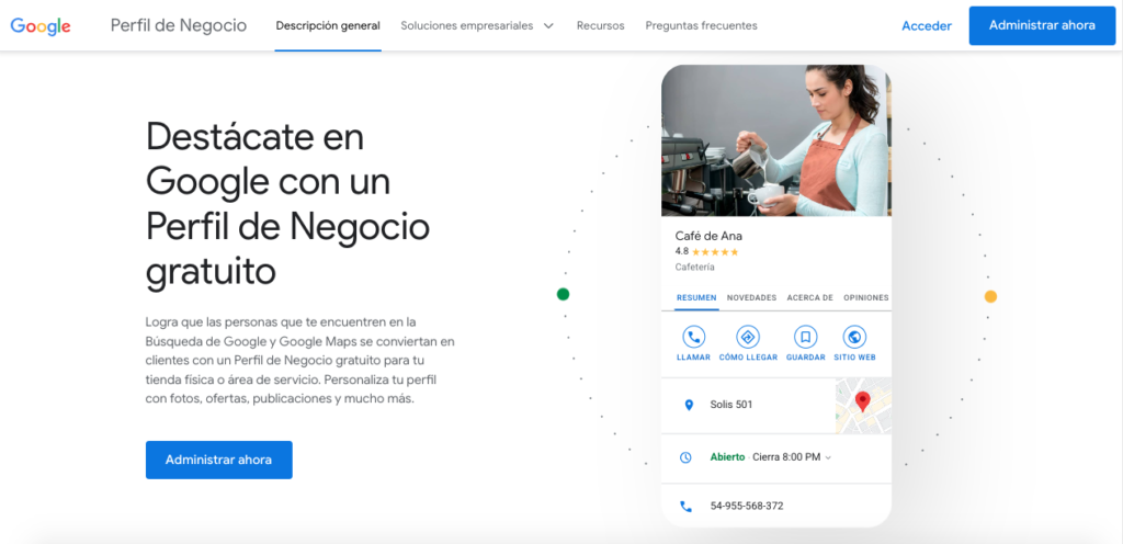 Cómo ingresar a Google My Bussines
