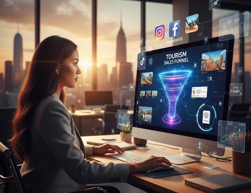 El Funnel de Ventas Turístico en Redes Sociales